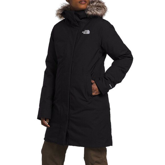 The North Face Black TNF Arctic Parka Women's Down Coat Women's Size Small - Picture 1 of 7
